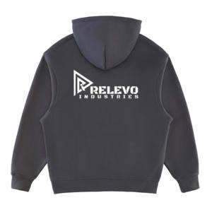 Sweat à capuche polaire épais pour homme, 100% coton, à manches longues, délavé à l'acide, uni, chaud et doux, pour l'extérieur, idéal pour l'hiver - Product Image 6