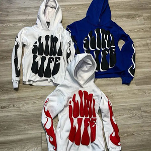 Vêtements de sport avec logo personnalisé, impression 3D de haute qualité, sweat à capuche lourd 100% coton, fermeture éclair - Product Image 1