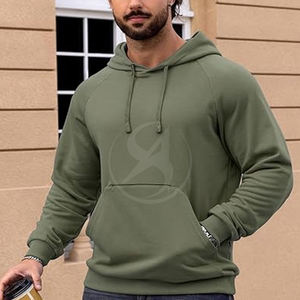 Sweat-shirts à capuche pour hommes de haute qualité, décontractés, doublés en polaire, en coton et polyester, personnalisables, faible MOQ - Product Image 2