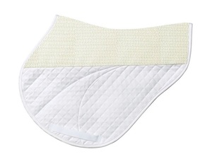 LEATHERCART Premium Cotton Dark Tone Saddle Pad <b>Foldable</b> Lightweight Heavy Quilted Breathable Shock Absorb Eco Friendly All - Product Image 3