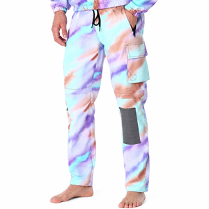 Men's <b>Tie</b> <b>Dye</b> Full Zip Hooded Tracksuit <b>Set</b> With Side Pockets Breathable Polyester Streetwear Jogger Suit Summer Casual Wear - Product Image 4