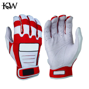 ถุงมือตีเบสบอลแบบมีแผ่นรอง ถุงมือตีเบสบอลสำหรับผู้ชาย ถุงมือตีเบสบอลระดับมืออาชีพ ปี 2026 ขนาดสั่งทำพิเศษ ถุงมือเบสบอลหนังแกะแท้ - Product Image 4