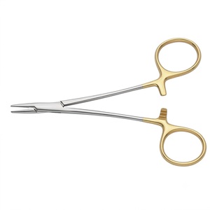 Portaagujas Dentales, Pinzas Quirúrgicas, Juego de Instrumentos Manuales de Acero Inoxidable de Alta Calidad, Certificación CE Clase I para Cirugía General - Product Image 4
