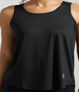 Top sin mangas con pliegues para mujer, blusa holgada de poliéster sin mangas, blusa de verano ligera, transpirable, informal, elegante, para exteriores - Product Image 6