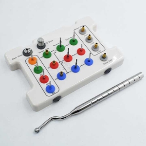 High Quality Manual Steel Dental Broken Screw Extractor Implant Removal Kit with <b>Drill</b> Driver <b>Guide</b> for Implant Restoration - Product Image 5