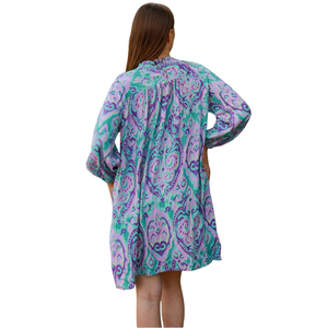 Vestido Mini Casual Estampado para Mujer, Ropa de Playa para Vacaciones - Product Image 3