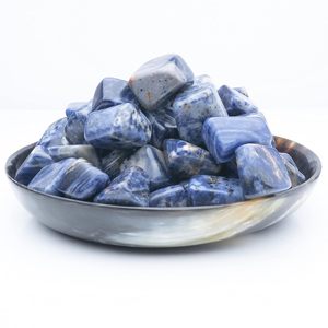 Piedras de Sodalita Natural Pulimentadas de 18-25 mm, Gemas para Joyería, Manualidades, Decoración del Hogar, Venta al por Mayor - Product Image 3