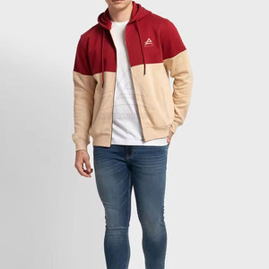 Sweats à capuche zippés pour hommes fabriqués au Pakistan, design tendance 2026, couleur personnalisée, à bas prix - Product Image 5