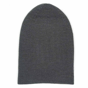 Bonnets de sport d'extérieur pour adultes, couleur grise, légers, doux, tricotés, pour la plage, les fêtes, usage quotidien, bonnets pliables pour hommes - Product Image 4