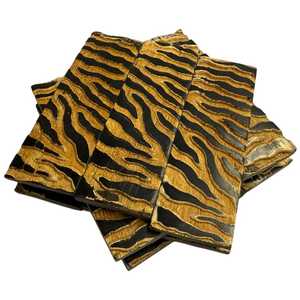 เปลือกเขาควายลายเสือ สำหรับทำด้ามมีด DIY วัสดุทำด้ามมีดจากเขาควาย ลายเสือ - Product Image 2