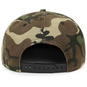 Casquette Snapback Unisexe à 6 Panneaux avec Motif Camouflage et Drapeau Américain, Panneau Avant Appliqué, Ajustable, Style Décontracté pour l'Extérieur - Product Image 6