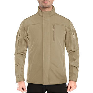Chaqueta Softshell Impermeable y Transpirable de Alta Calidad para Hombre, Talla Grande, Cortavientos, para Actividades al Aire Libre en Invierno, con Cierre de Cremallera Larga - Product Image 2