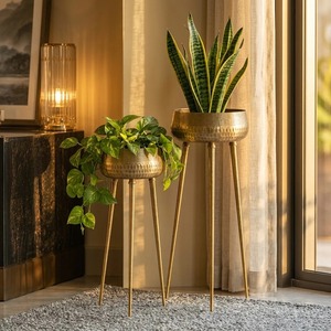 Juego de Soportes para Plantas de Interior Modernos Reutilizables, Florero Trípode Hecho a Mano, Decoración de Interiores - Product Image 1