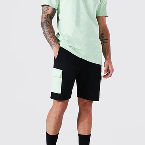 Ensemble de vêtements de sport pour homme, décontracté, été, deux pièces, t-shirt et short, avec impression personnalisée, 100% coton, séchage rapide - Product Image 6