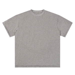 OEM Factory Quality Control Casual Loose Unisex <b>T</b>-Shirt Wholesale Custom Vintage Acid Wash Front Silk Screen Printing Oversize - Product Image 5