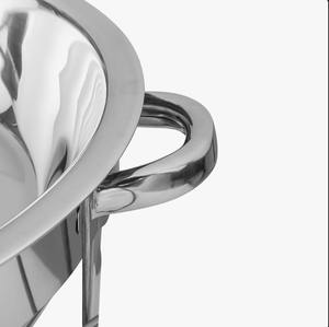 Ensemble de 2 réchauds ronds en acier inoxydable de 4 litres pour buffet traiteur, au meilleur prix - Product Image 4