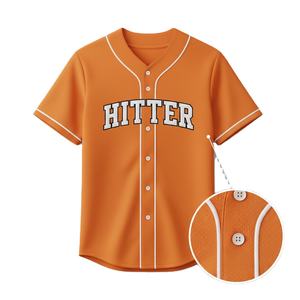 Maillot de baseball professionnel pour hommes, personnalisation, qualité supérieure, uniforme d'équipe, vêtements de sport respirants, coupe athlétique, confortable - Product Image 5