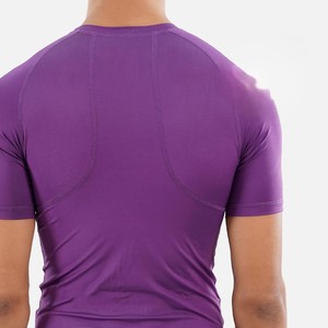 T-shirt de compression pour homme à prix abordable, respirant, sur mesure, en tissu toile, confortable, tendance, vêtement de sport, vente chaude - Product Image 2