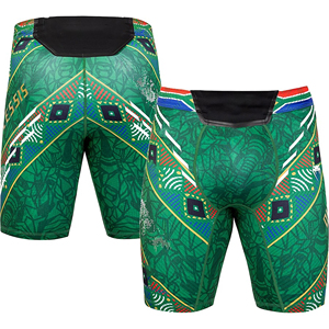 Pantalones Cortos de Muay Thai, Nueva Llegada, Combinación Blanco y Rojo, Transpirables, Ligeros, para Entrenamiento de MMA y Muay Thai - Product Image 5