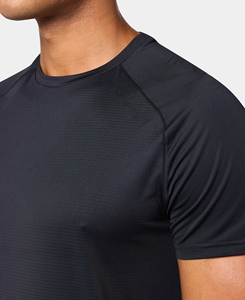 Camiseta de Yoga para Hombre 2026, Cuello Redondo, Manga Corta, Transpirable, Poliéster, Corte Regular, Color Sólido, Diseño sin Costuras, Bajo Costo, Venta al Por Mayor - Product Image 4