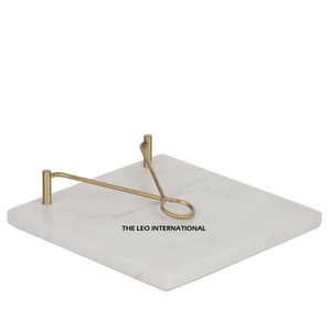 Porte-serviettes en acier inoxydable, design brillant poli en forme de feuilles de vigne, pour la décoration de table de mariage ou de dîner - Product Image 3