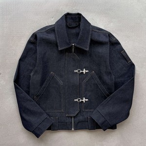 Chaqueta vaquera para hombre con diseño estampado |   Vaqueros vintage |   Proveedor de fábrica de chaquetas vaqueras para hombre |   Suministro de Fábrica en EE. UU. - Product Image 6