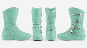 Bottes de moto 100% haute qualité pour hommes, imperméables, antidérapantes, robustes, pour le tourisme, la course, longues bottes de motard pour hommes - Product Image 3