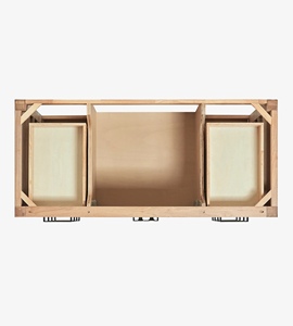 Gabinete de Baño Abigail de 48 Pulgadas de Marca Privada, Solo Gabinete con Lavabo Individual, 7 Opciones de Acabado, Venta al por Mayor, Fábrica en Vietnam - Product Image 5