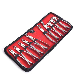 Kit dentaire professionnel 10 pièces : Pinces manuelles pour extraction dentaire, instruments chirurgicaux buccaux pour le retrait des dents 2026 - Product Image 1