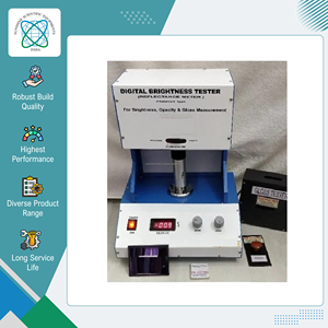 Exportateur indien de machines de test numérique de qualité supérieure pour la luminosité et l'opacité, destinées à mesurer la luminosité et la blancheur du papier - Product Image 5