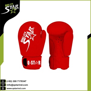 Custom Boxing Gloves for Men Competition Professional Training Gloves Custom Design Premium Leather Boxing Gloves - Product Image 4