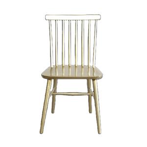 Chaises de salle à manger en bois massif de style scandinave moderne, design doré, style antique, meubles d'intérieur, salon, mariage, restaurant, appartement - Product Image 1