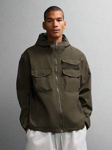 Chaqueta Deportiva Impermeable, Transpirable y de Secado Rápido para Hombre, Chaqueta Utilitaria Resistente al Agua, Softshell para Senderismo al Aire Libre, Marca Privada - Product Image 6