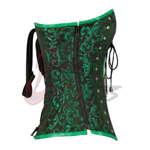 Dernier style, corset en cuir uni pour femme, vente en gros, corset en cuir personnalisé pour femme - Product Image 5