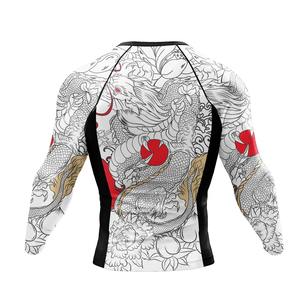 T-shirt de compression de sport pour homme grande taille Cody Lundin, imprimé par sublimation, manches longues, rashguard, séchage rapide, personnalisé - Product Image 5