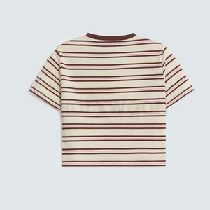 Camiseta de Verano para Mujer, Vintage, de Algodón Orgánico Lavado, Transpirable, Ligera, con Estampado Personalizado, Sostenible - Product Image 2