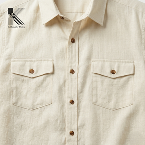 Camisa Casual de Manga Corta para Hombre, de Popelina de Algodón, Color Sólido, Cuello Clásico, Transpirable, para Verano - Product Image 4