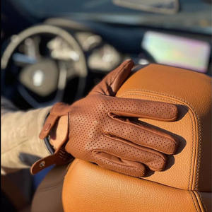 Guantes de Conducción de Seguridad con Dedos Completos, de Piel de Oveja, Duraderos, Antiestáticos, Resistentes al Calor, de Alta Calidad, con Función Táctil - Product Image 4