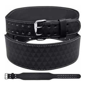 Professional Custom logo <b>Gym</b> Fitness Equipment Genuine Leather Training Weightlifting <b>Gym</b> Waist Heavy Lifting Support Belt - Product Image 1