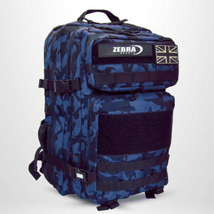 Sac à dos tactique unisexe personnalisé avec logo, motif géométrique, en tissu Oxford, imperméable, pour activités de plein air - Product Image 4