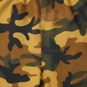 Hot Sale Men's Mesh Shorts Breathable Camouflage Style Single <b>Layer</b> Shorts High Quality Sweatpants Mens Mesh Shorts Manufacturer - Product Image 4