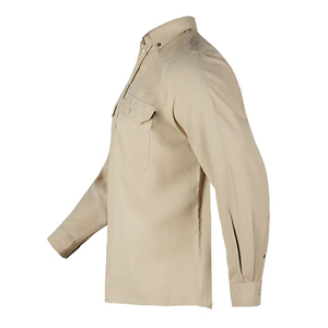 Chemise ignifuge résistante aux flammes FR pour hommes, uniforme de travail industriel, haute qualité, vente directe - Product Image 2