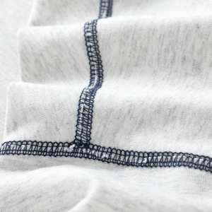 Camiseta Personalizada para Hombre, Color Sólido, Transpirable, Corte Holgado, Algodón, Hombros Caídos, Estilo Urbano, Cuello Redondo, Manga Corta, Estampada - Product Image 3