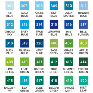 [ME]KURETAKE ZIG Clean Color Real Blush 30 couleurs (RB-6000AT/30VB) Stylo plume, stylo pinceau, stylo manga - Product Image 3