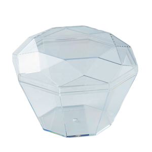 Recipientes de Plástico Transparente en Forma de Diamante Kwang Hsieh para Guardar Dulces y Chocolates - Product Image 4