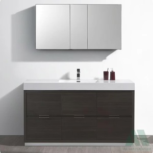 Muebles de Baño Modernos de Alta Calidad Hechos a Mano en Vietnam con Cubierta de Madera, Cajones y Fácil Montaje - Product Image 5