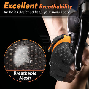 Guantes de Ciclismo de Entrenamiento Hechos en Fábrica a Precio de Mayoreo, Guantes de Ciclismo de la Mejor Calidad con MOQ Bajo - Product Image 2