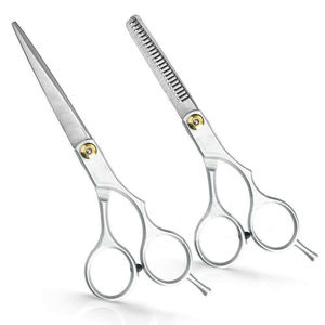 Ciseaux d'éclaircissement professionnels en acier inoxydable de haute qualité de 6 pouces pour droitiers, 28 dents, pour salon de coiffure et barbier, ensembles de ciseaux de coupe de cheveux - Product Image 3