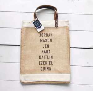 Bolsa de Mano Plegable de Yute con Fibra Natural, con Bolsillo Frontal y Cierre de Botón, Reutilizable para Uso Diario y Viajes - Product Image 4