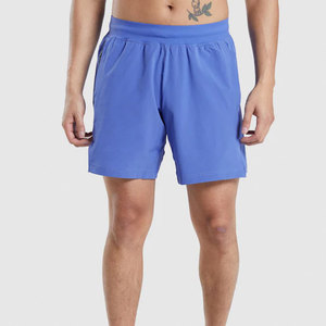 Shorts de sport pour hommes, couleur unie, séchage rapide, décontractés, pour la course à pied, l'entraînement et la gym. - Product Image 3